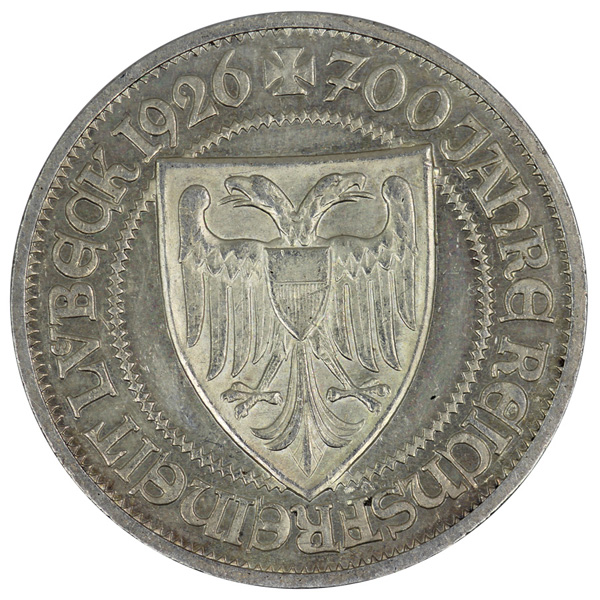 Germany 1926 A 3 Reichmark,... image