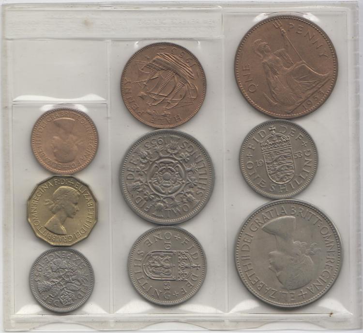 Great Britain 1953 Set of t... image