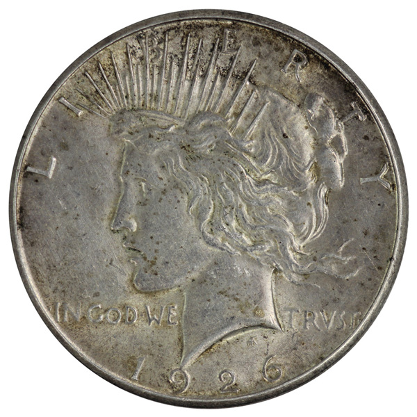 USA 1926 S Silver Dollar, a... image