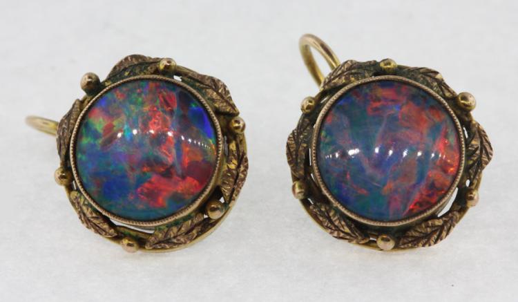 Stunning Black Opal Doublet... image