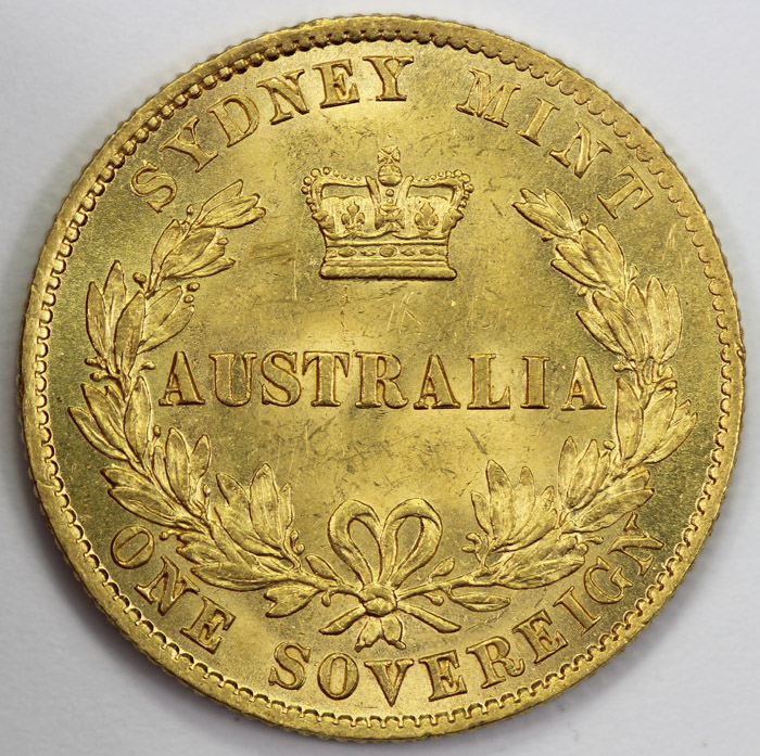 Australia 1870 Sydney Mint ... image