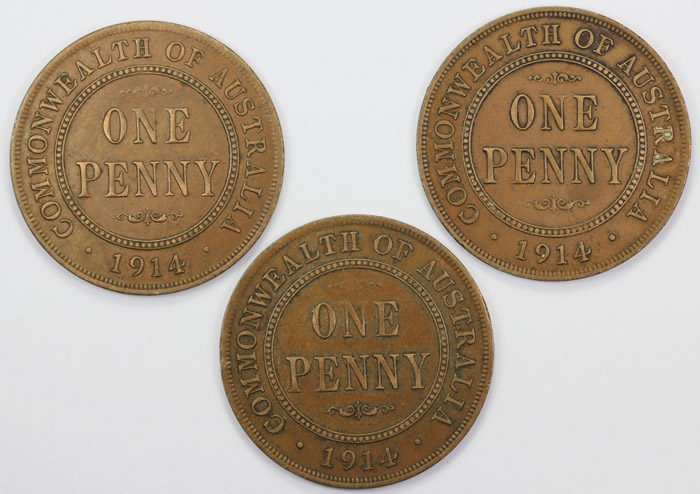 Austtalia 1914 Penny, all a... image