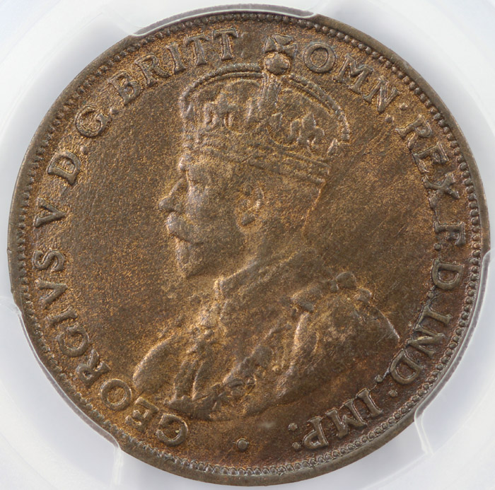 Australia 1924 Penny - Indi... image