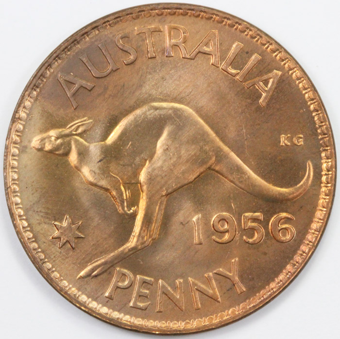 Australia 1956 (M) Penny, n... image