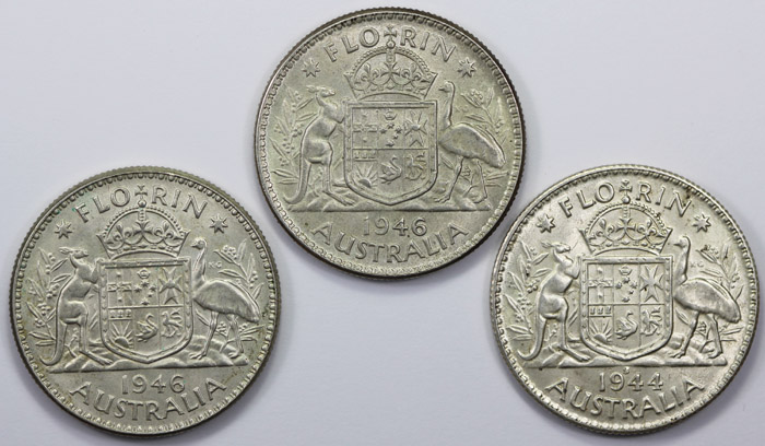 Australia 1946 Florin, Choi... image