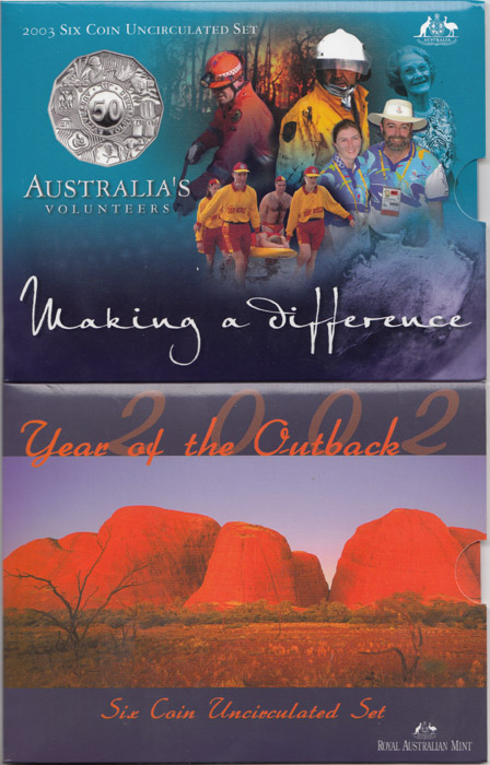 Australia 2002 & 2003 Mint ... image