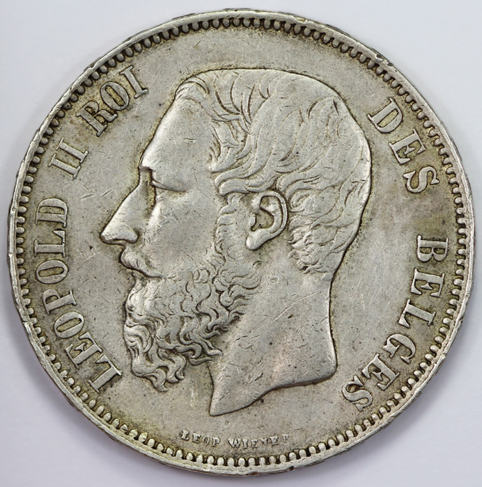 Belgium 1869 Silver (0.900)... image