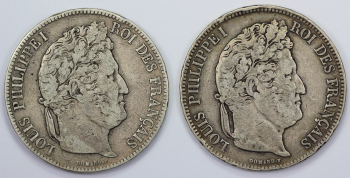 France 1834 A Silver (0.900... image