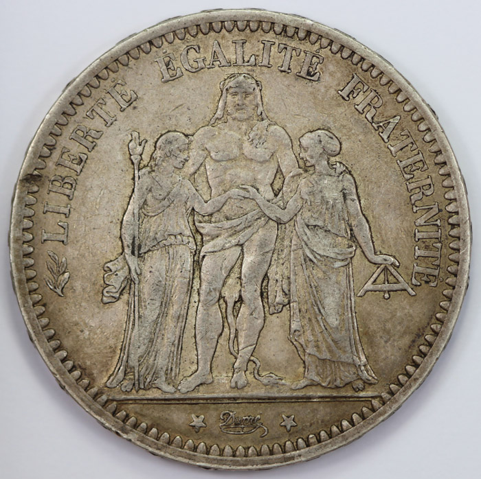 France 1875 A Silver (0.900... image