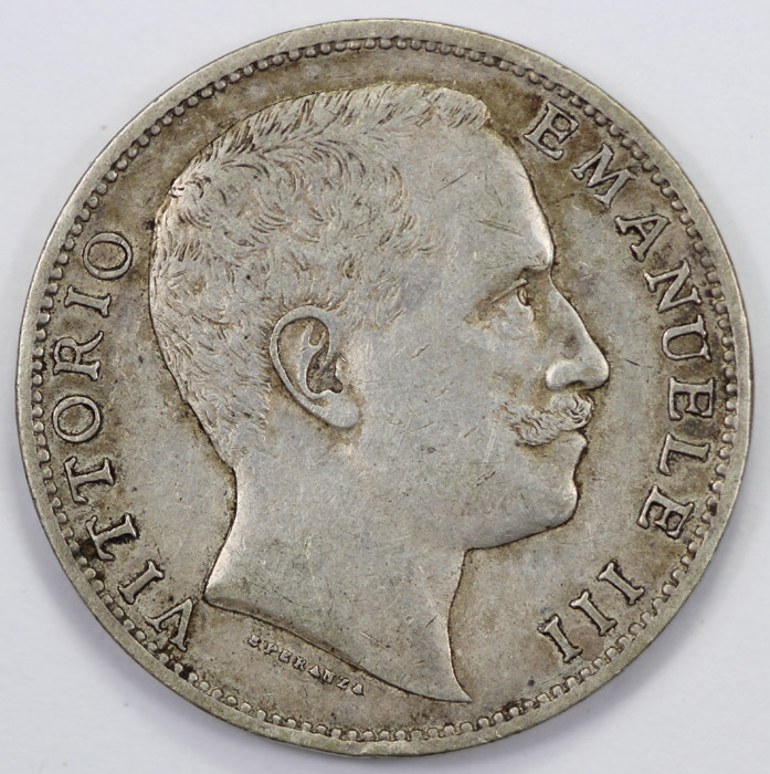 Italy 1907 R 2 Lire, good V... image