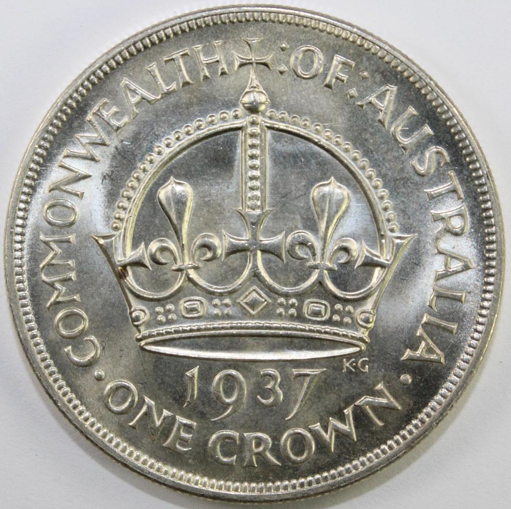 Australia. 1937 Crown, Unci... image