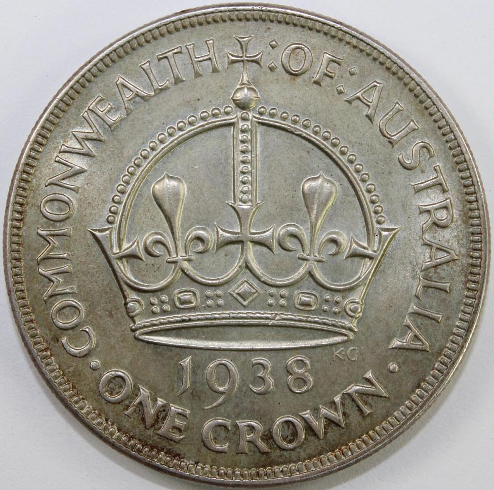 Australia. 1938 Crown, Unci... image