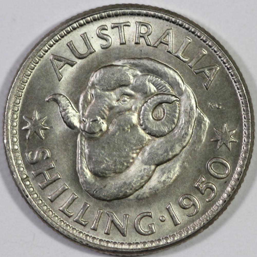 Australia. 1950 Shilling, U... image