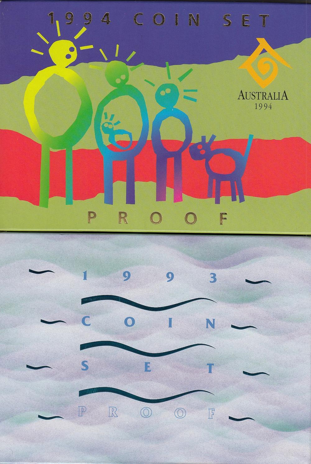 Australia. 1993 & 1994 Proo... image