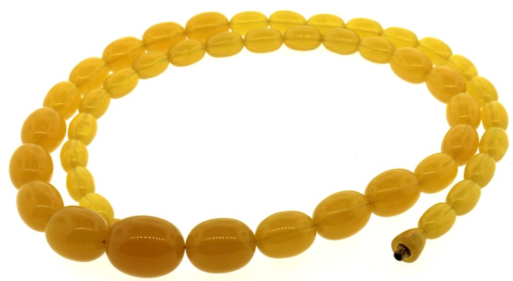 Vintage Yellow Lucite Neckl... image