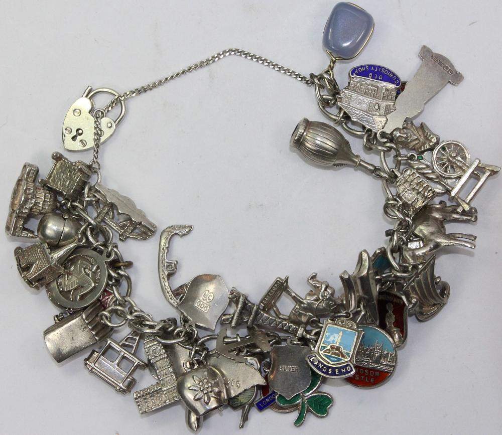 Charm Bracelet in Sterling ... image