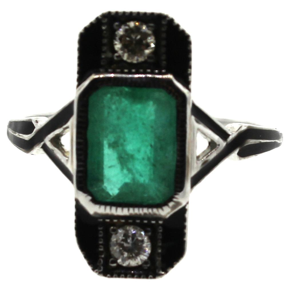 Emerald, Diamond & Enamel R... image