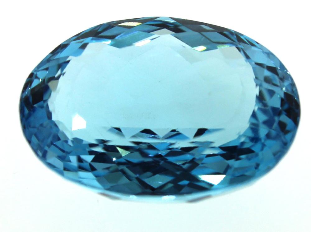 Large Swiss Blue Topaz image