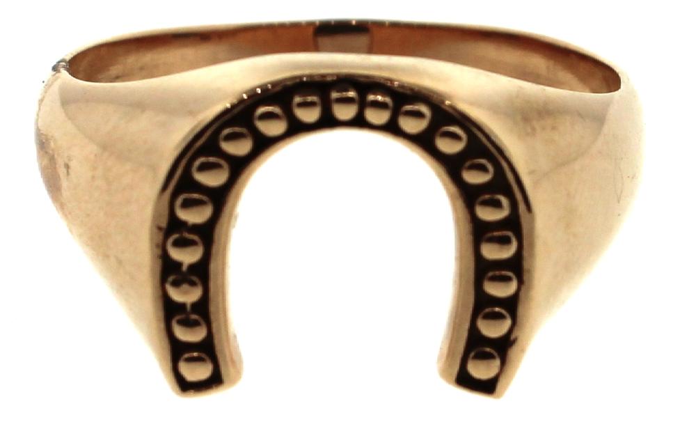 Men's 9ct Rose Gold Lucky H... image