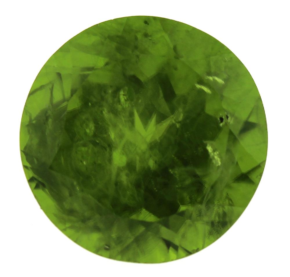 Large Faceted Green Peridot image