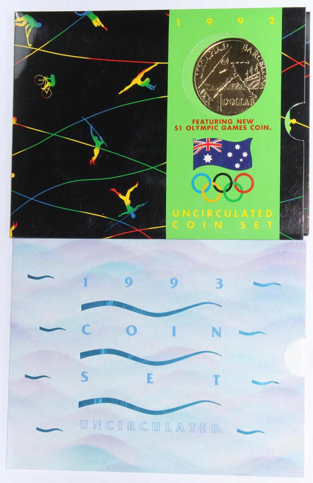 Australia. 1992 & 1993 Mint... image