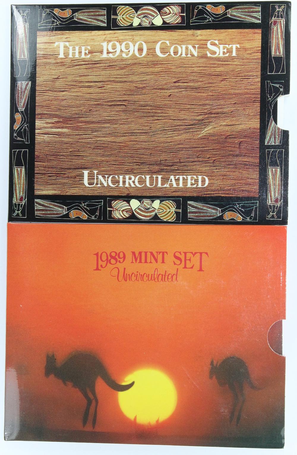 Australia. 1989 & 1990 Mint... image