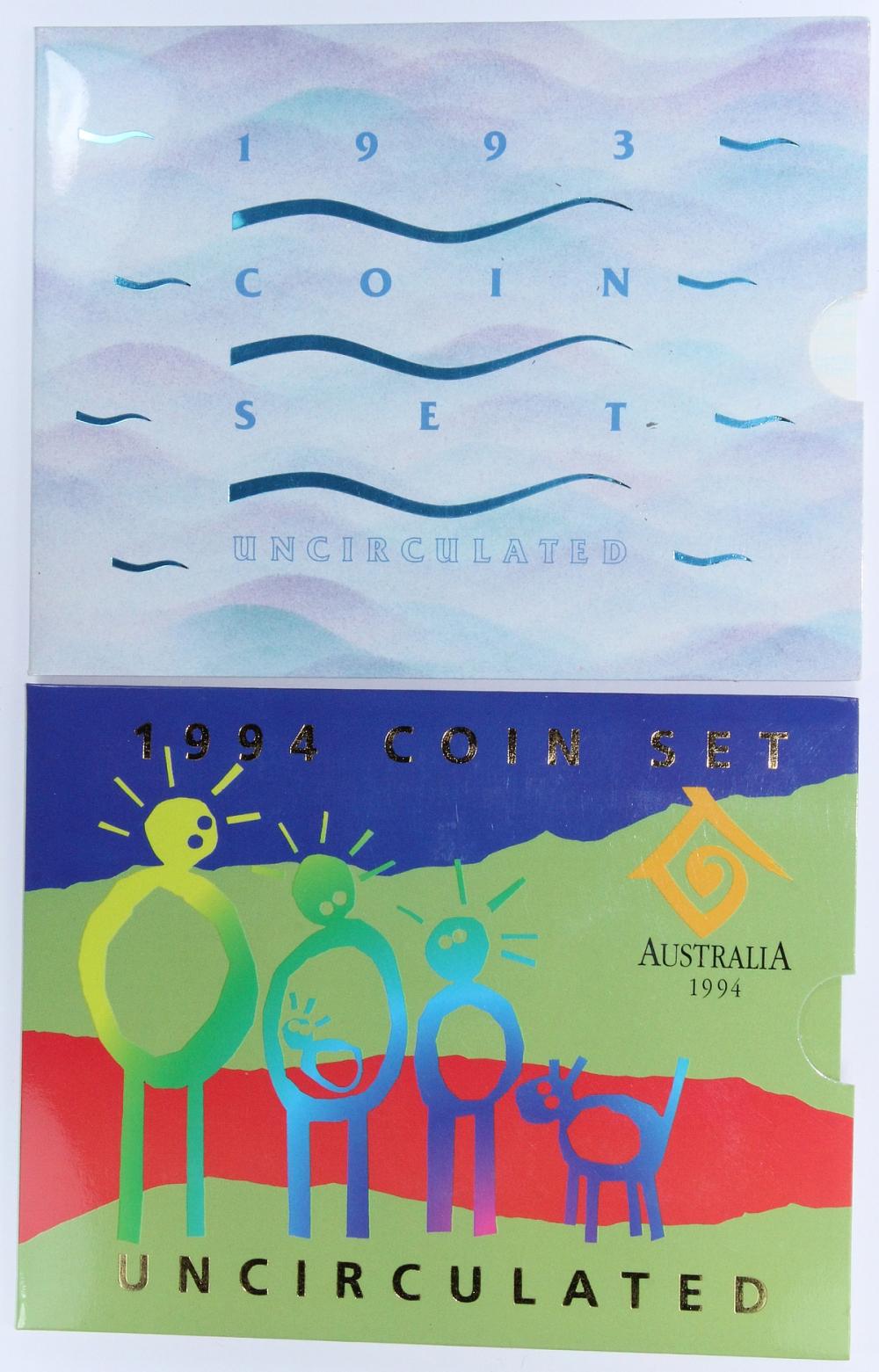 Australia. 1993 & 1994 Mint... image