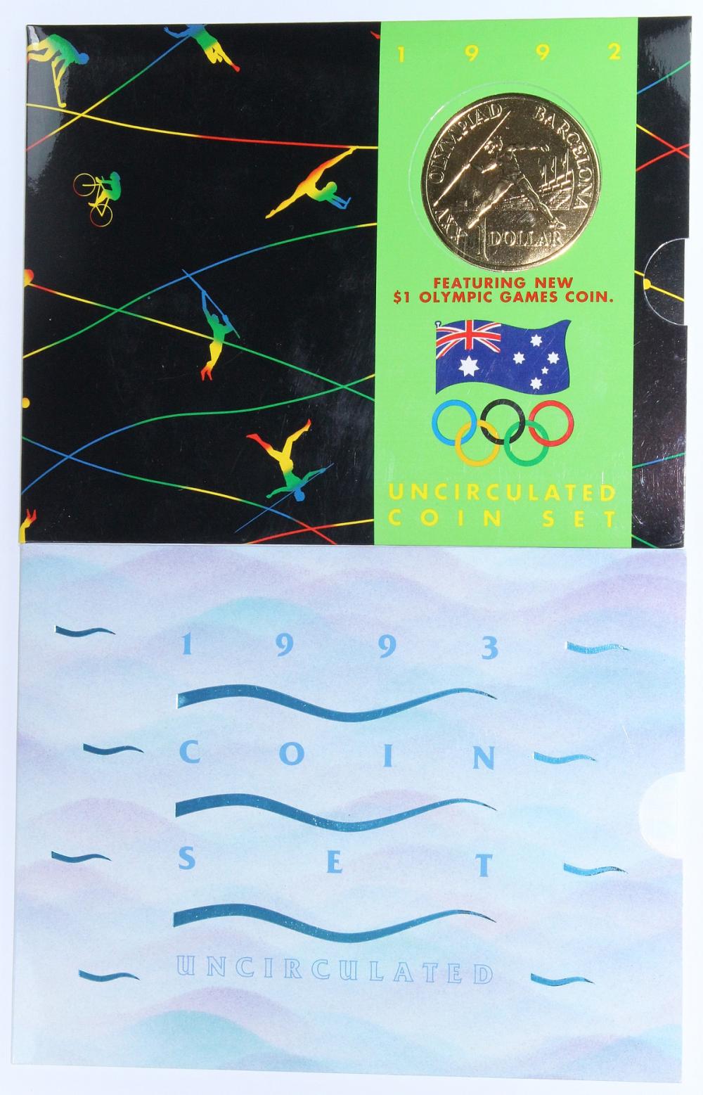 Australia. 1992 & 1993 Mint... image