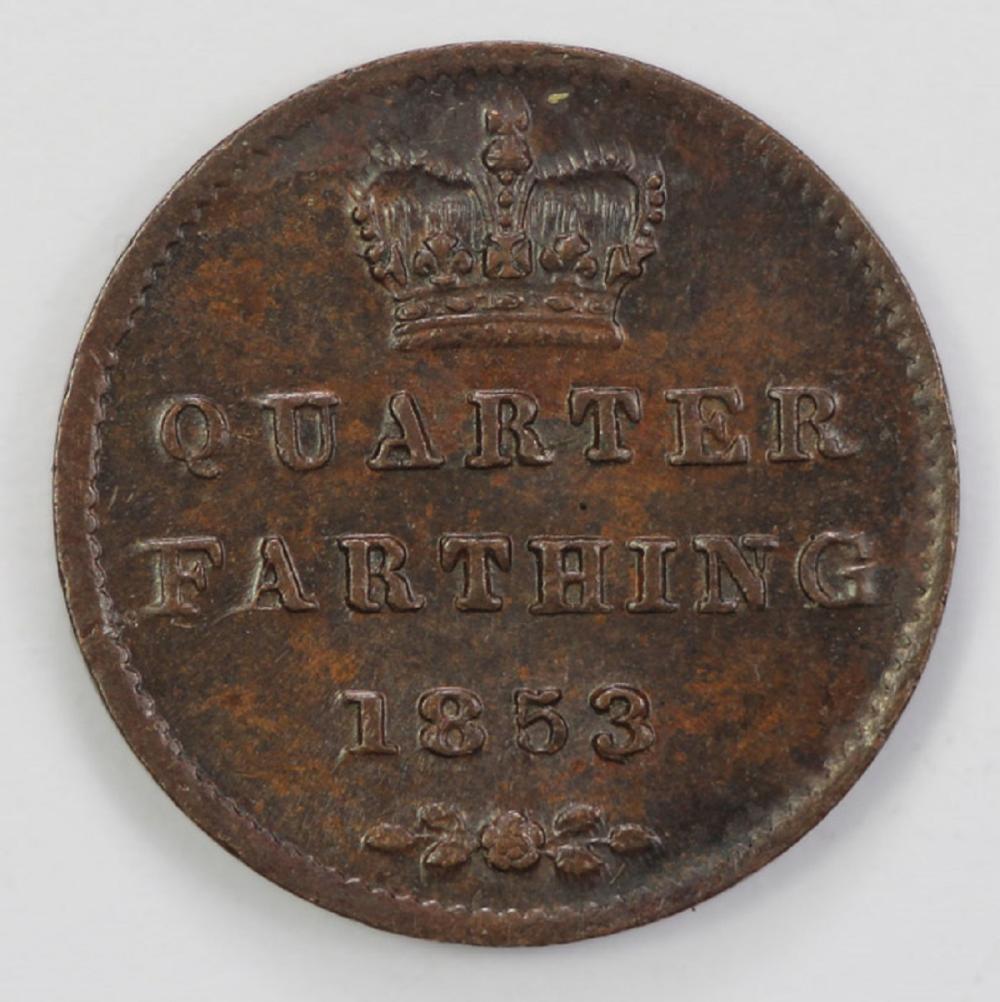 Great Britain. 1853 Quarter... image