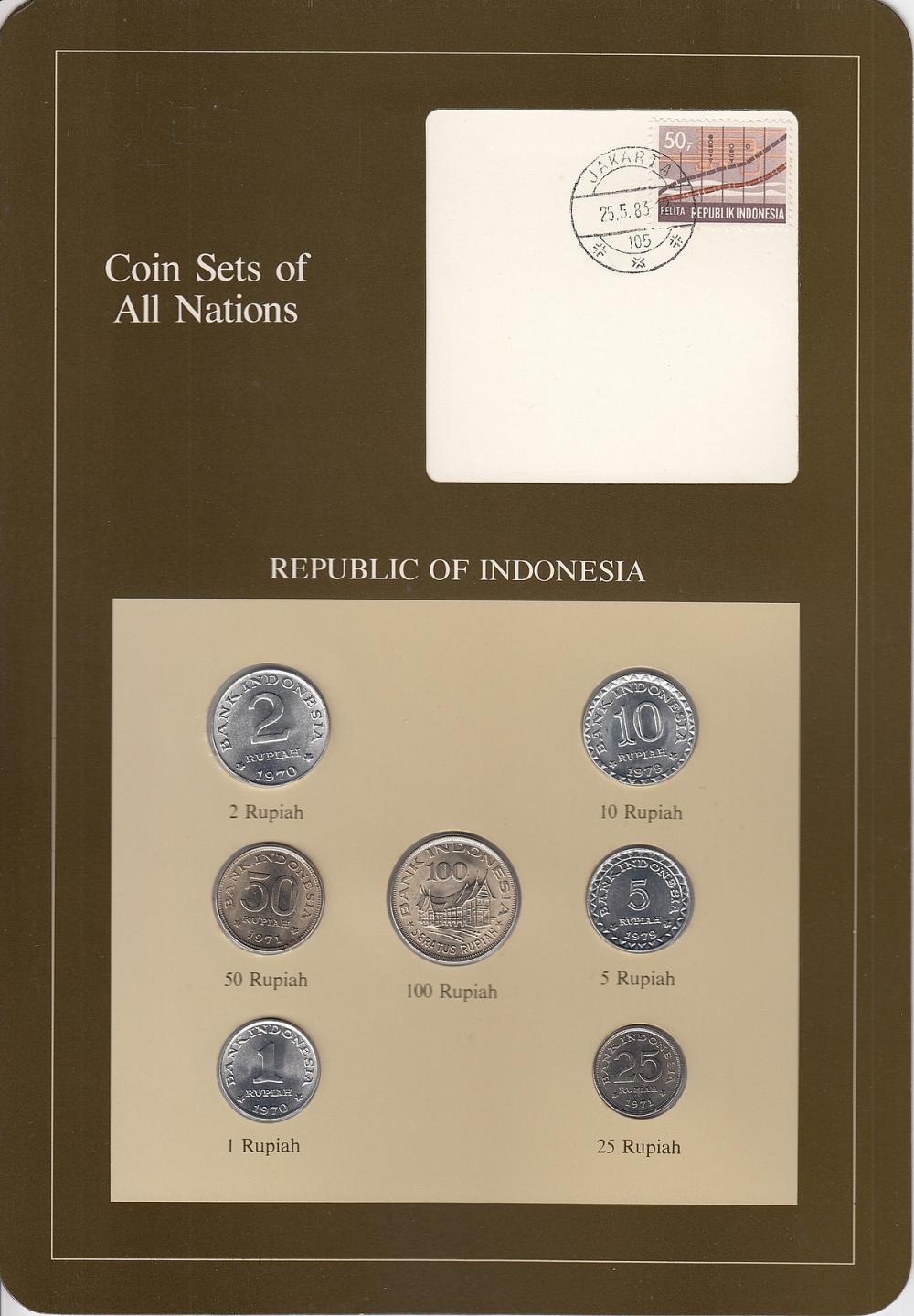 Indonesia. 1970-9 1, 2, 5, ... image