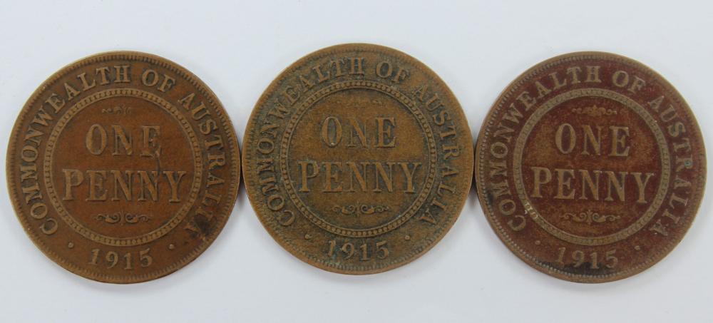 Australia 1915 (L) Pennies,... image