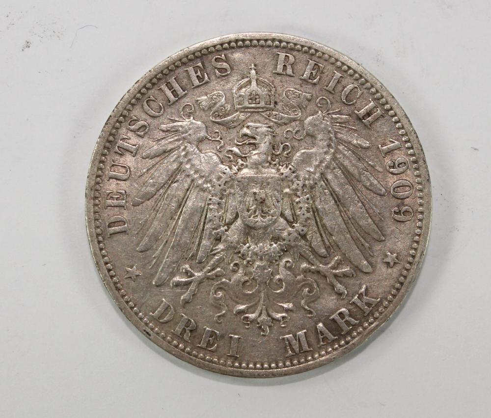 Prussia (Germany) 1909 Silv... image