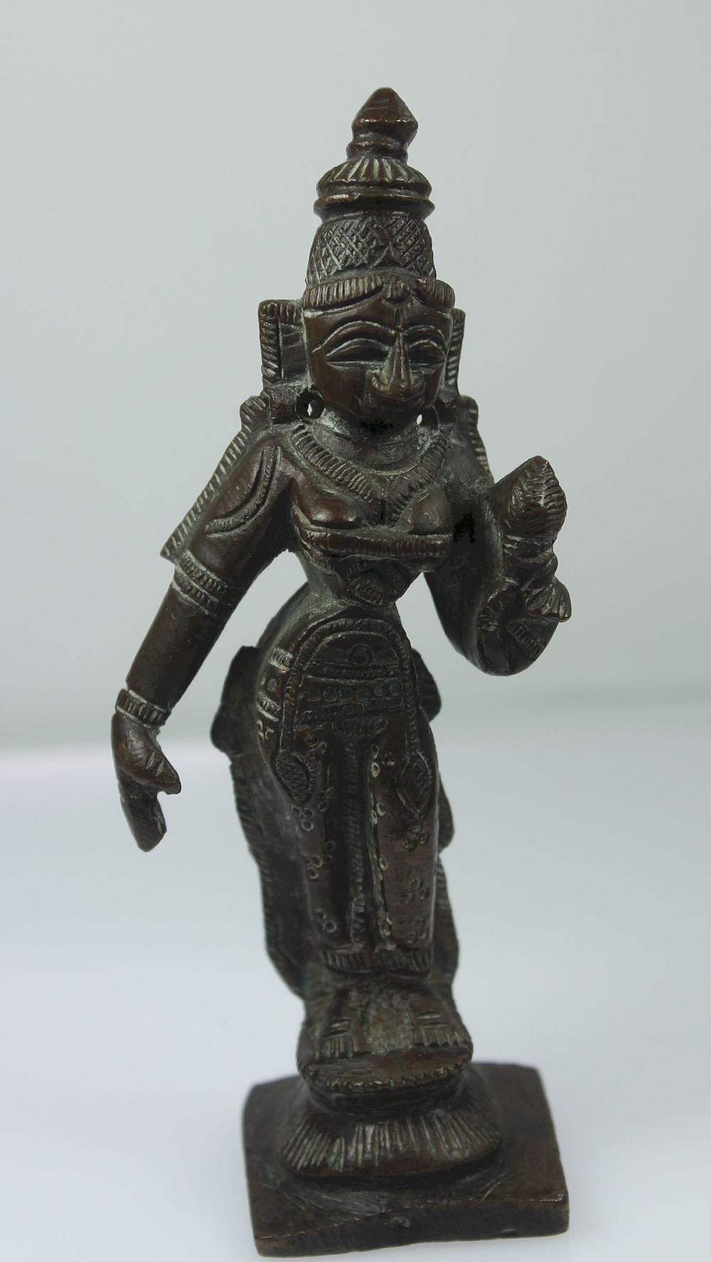 Indian Bronze Statue of a H... image