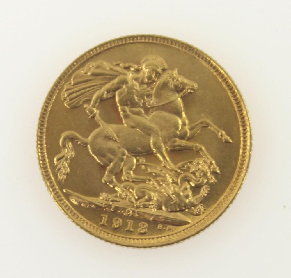 Australia 1913 S Sovereign,... image