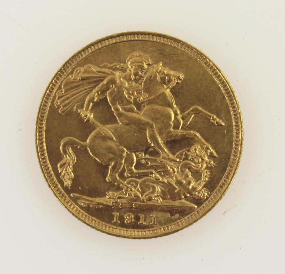 Australia 1911 S Gold (916)... image