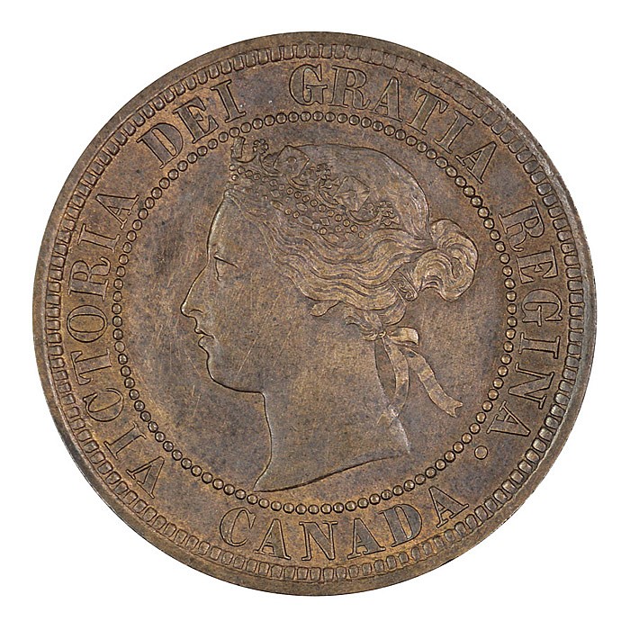 Canada 1876 H Cent image