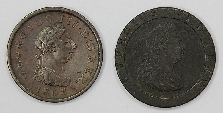 Great Britain 1799 & 1806 P... image