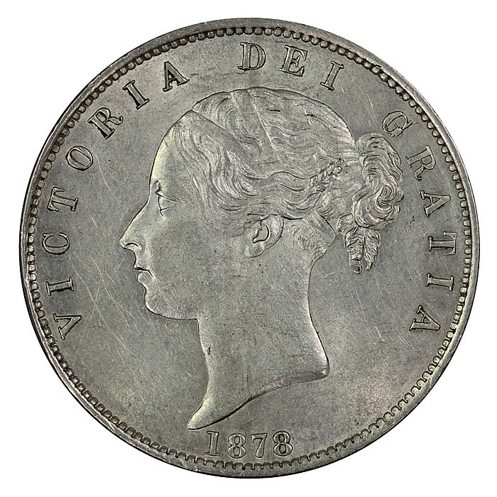 Great Britain 1878 Half Crown image