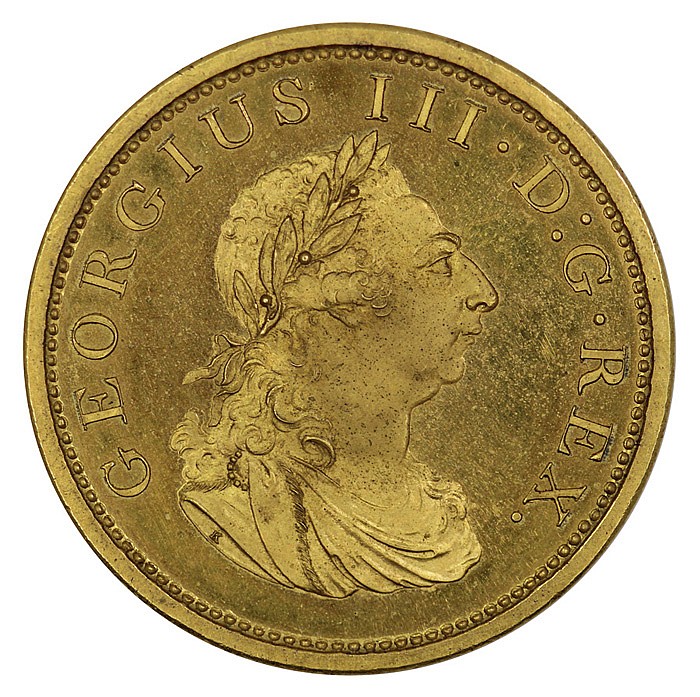 Ireland 1805 Copper Gilt Pr... image