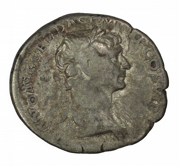 Roman Silver Denarius - Tra... image