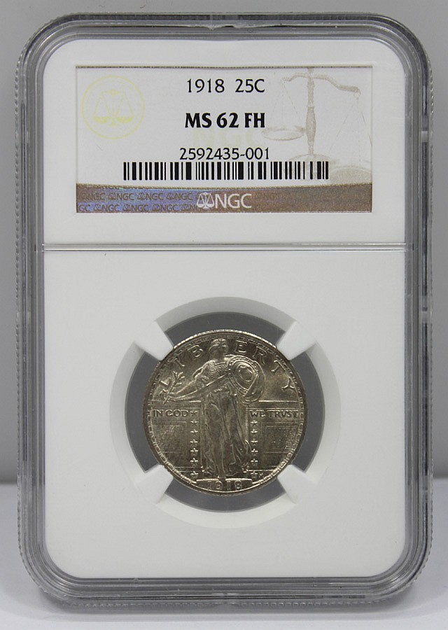 USA 1918 Quarter Dollar image