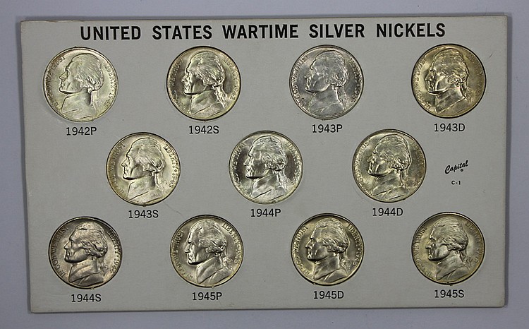 USA 1942 - 45 Wartime Silve... image