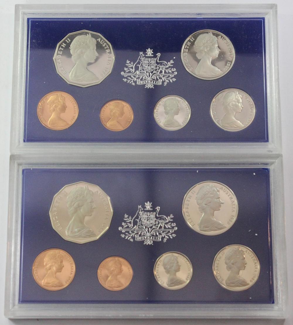 Australia. 1980 Proof Sets,... image