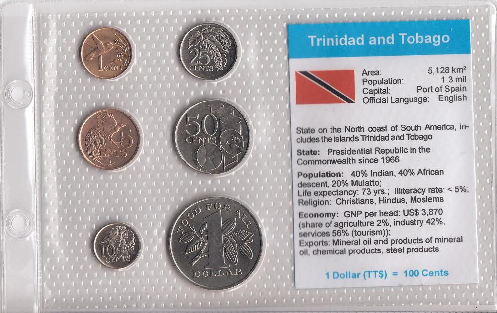 Trinidad & Tobago. Coin Typ... image