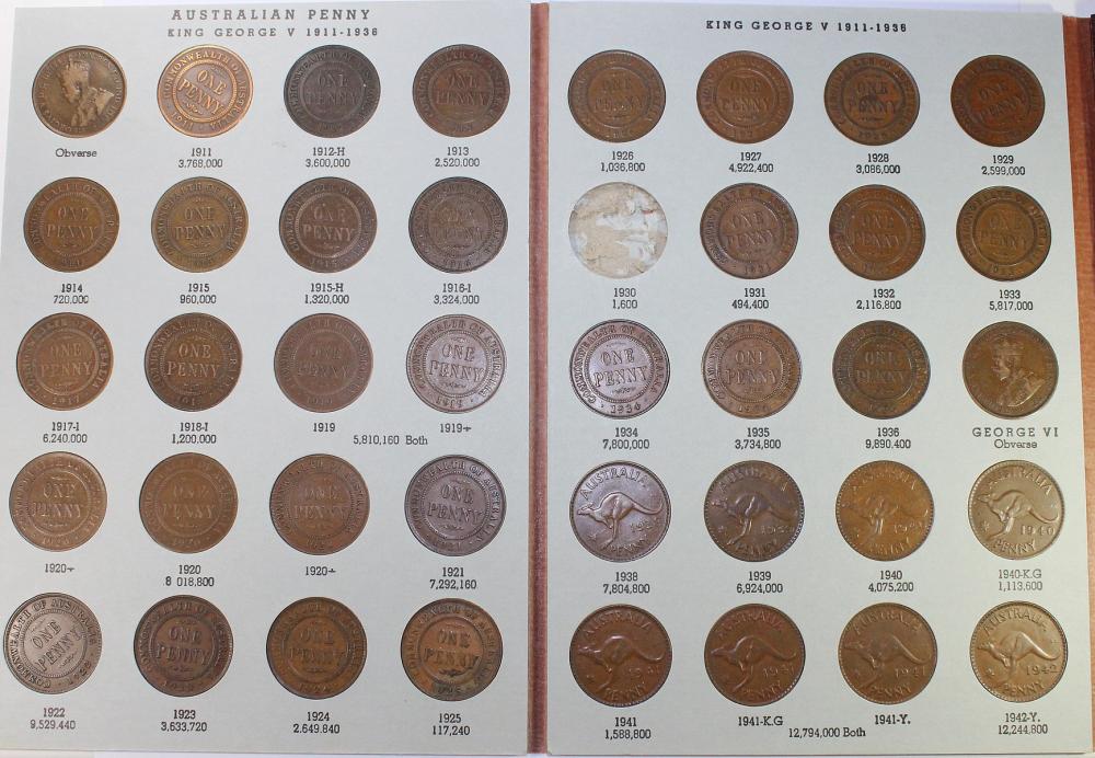 Australia. 1911-1964 Penny ... image