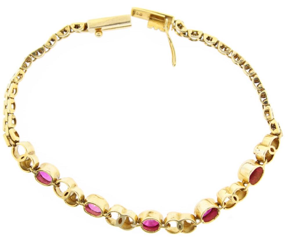 Bracelet in 18ct Yellow Gol... image