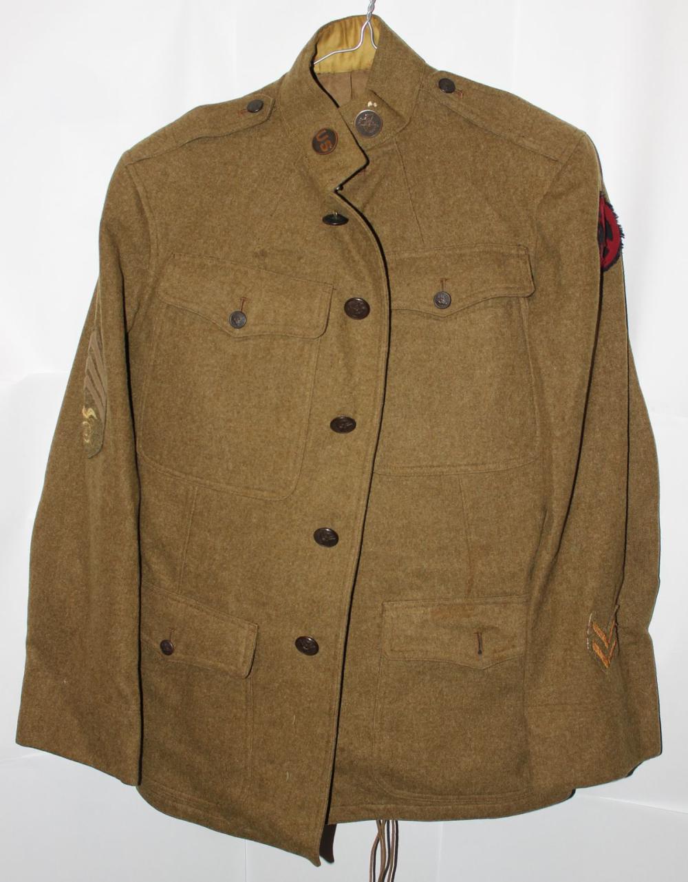 US WWI US Army Jacket & Pan... image