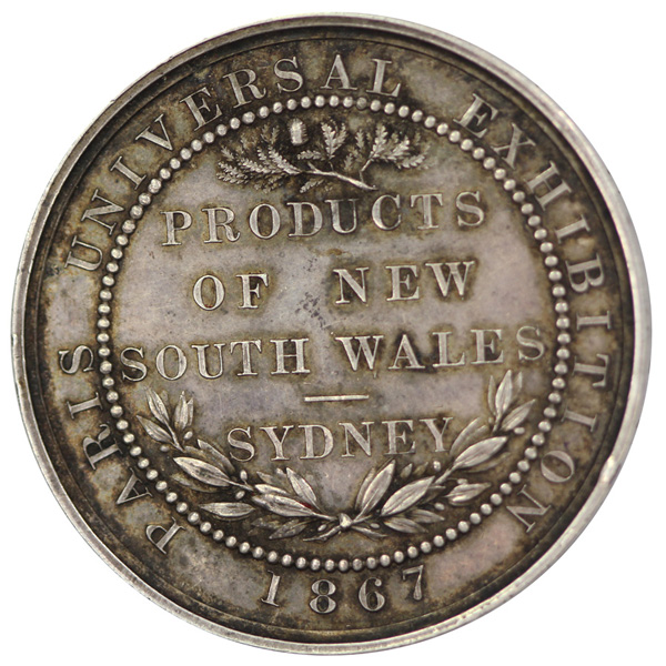 Australia. 1867 Silver Meda... image