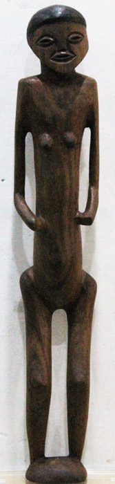 Polynesian wooden female fi... image