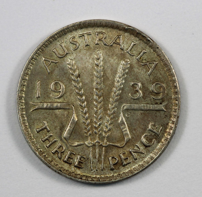 Australia 1939 Threepence, ... image